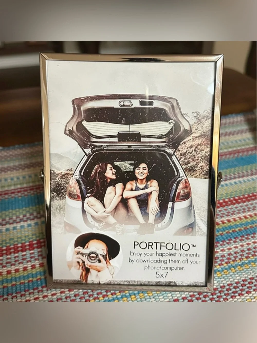 5x7 Silver-tone Photo Frame